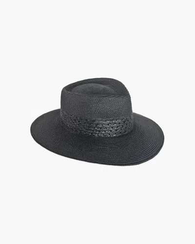 Eric Javits Mr Sq Bayou Straw Western Hat In Small