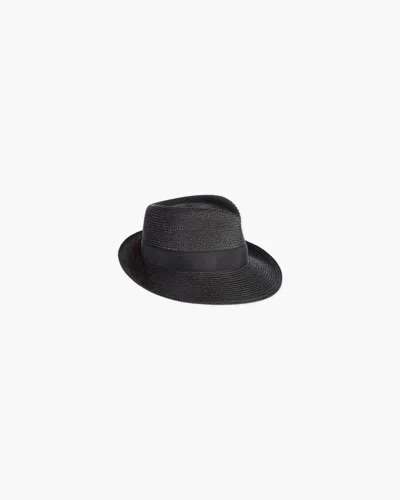 Eric Javits Mr. Squishee® Classic Fedora Hat In Black