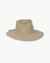 Eric Javits Mr Sunway Squishee Straw Fedora In Medium