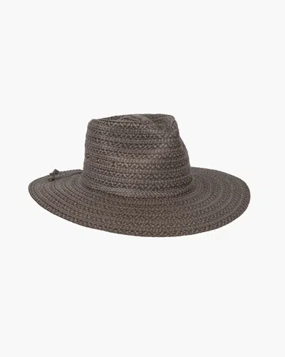 Eric Javits Mr Sunway Squishee Straw Fedora In Medium