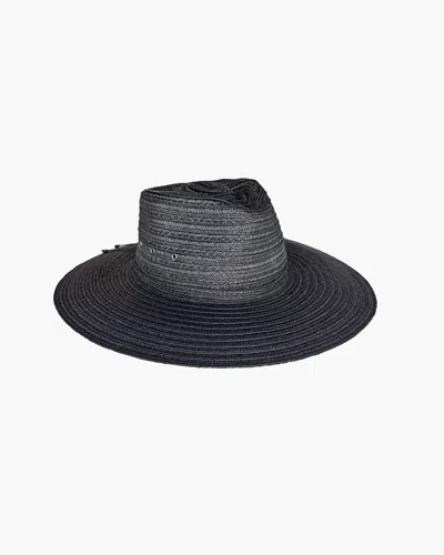 Eric Javits Mr Sunway Squishee Straw Fedora In Medium