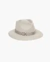 Eric Javits Ms Cool Wool Felt Fedora Hat In Alabaster