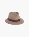 Eric Javits Ms Cool Wool Felt Fedora Hat In Almondine