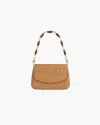 Eric Javits Nebu Flap Pouch In Butterscotch