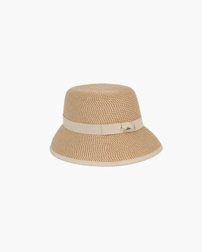 Eric Javits Pamie Visor In Brown