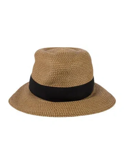 Pre-owned Eric Javits Panama Hat In Neutrals