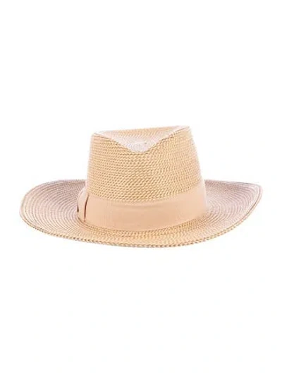 Pre-owned Eric Javits Panama Hat In Neutrals