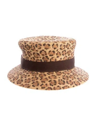 Pre-owned Eric Javits Panama Hat In Neutrals
