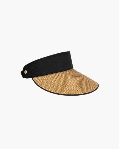 Eric Javits Paradise Visor In Black