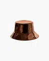 Eric Javits Patti Bucket Hat In Bronze