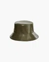 Eric Javits Patti Bucket Hat In Olive