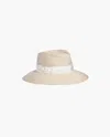 Eric Javits Phoenix Fedora In Originalcream