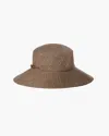 Eric Javits Rain Floppy In Tan Check