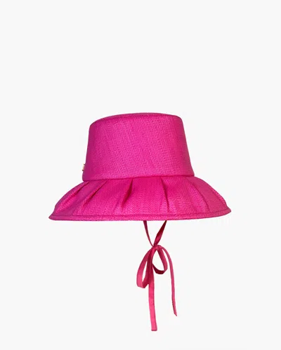 Eric Javits Sabrina Bucket In Pink