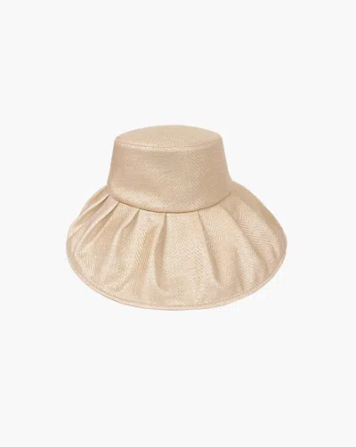 Eric Javits Sabrina Sun In Metallic