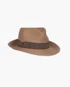 Eric Javits Sammy Straw Hat In Brown