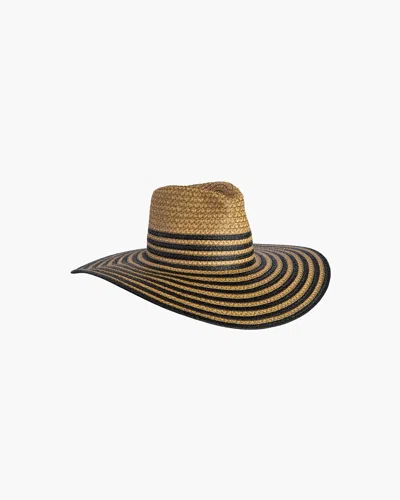 Eric Javits Sea La Vie Sunhat In Natural/black