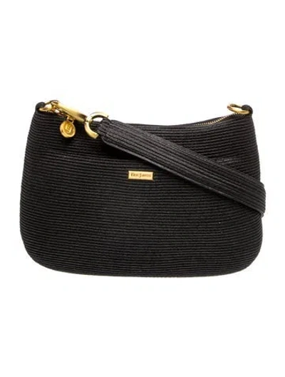 Pre-owned Eric Javits Shoulder Bag In Black