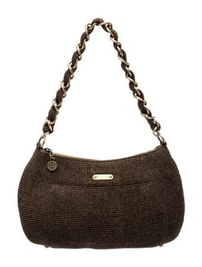 Pre-owned Eric Javits Shoulder Bag In Brown