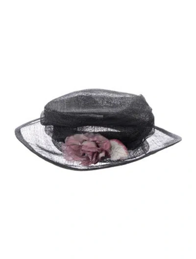 Pre-owned Eric Javits Solid Top Hat In Multi