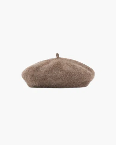 Eric Javits Sophie Beret In Taupe