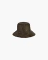 Eric Javits Squishee® Bucket In Black Speckle