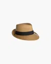 Eric Javits Squishee® Classic Fedora In Natural/black