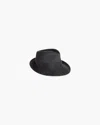 Eric Javits Squishee® Classic Fedora In Originalblack