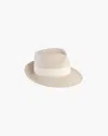 Eric Javits Squishee® Classic Fedora In Originalcream