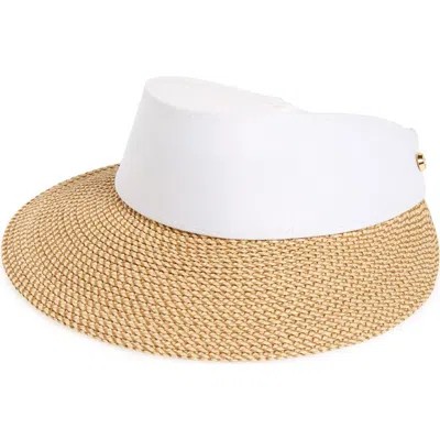 ERIC JAVITS ERIC JAVITS SQUISHEE STRAW CHAMP CUSTOM FIT VISOR
