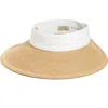 Eric Javits Squishee® Straw Halo Hat In Multi