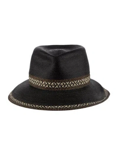 Pre-owned Eric Javits Straw Hat In Brown