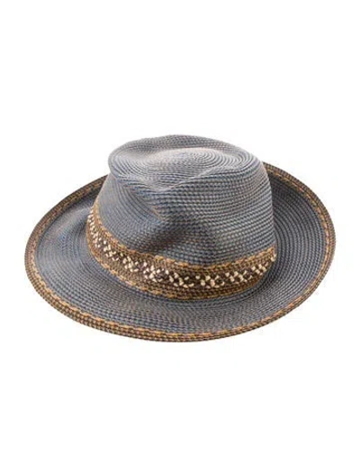 Pre-owned Eric Javits Straw Hat In Multi