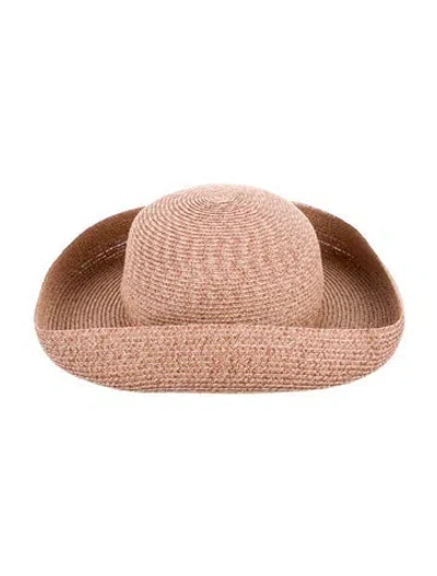 Pre-owned Eric Javits Straw Hat In Neutral