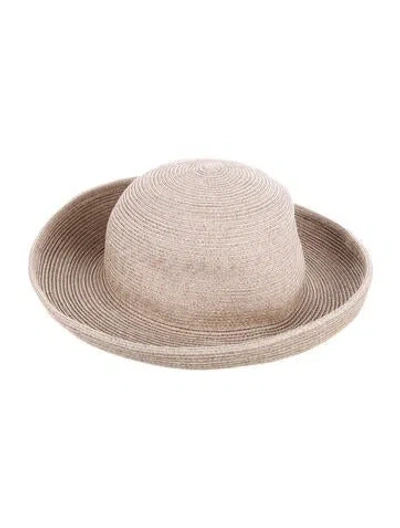 Pre-owned Eric Javits Straw Hat In Neutral