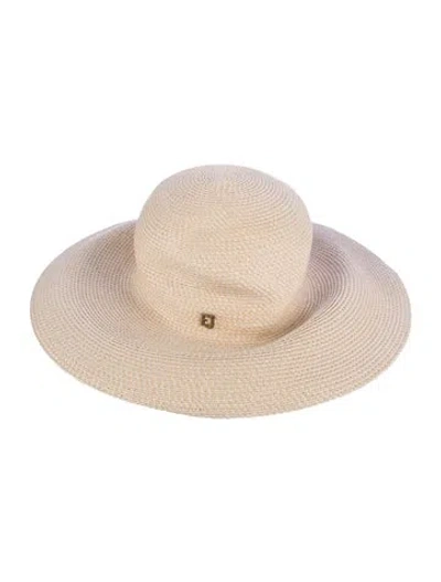 Pre-owned Eric Javits Straw Hat In Neutrals