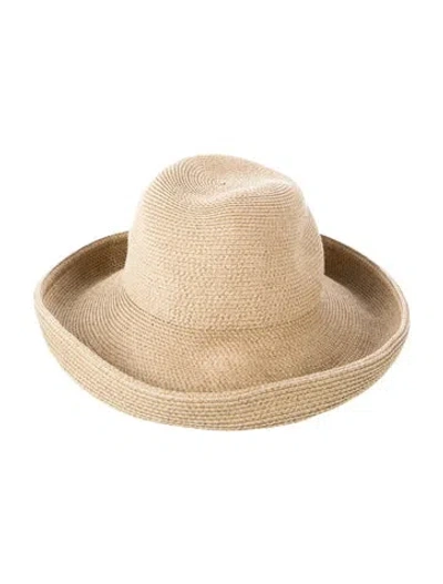 Pre-owned Eric Javits Straw Hat In Neutrals