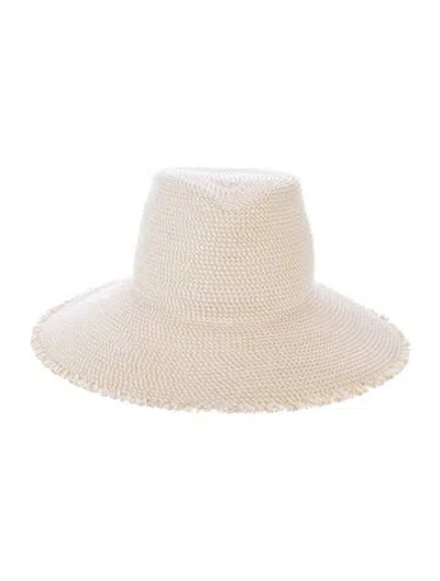 Pre-owned Eric Javits Straw Hat In Neutrals