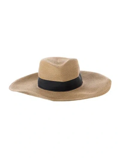 Pre-owned Eric Javits Straw Hat In Neutrals