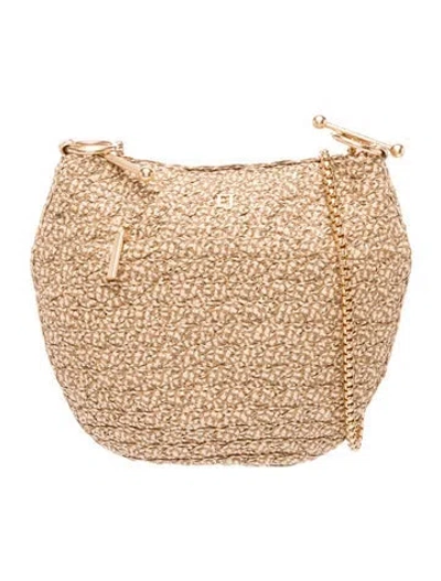 Pre-owned Eric Javits Straw Shoulder Bag In Neutral