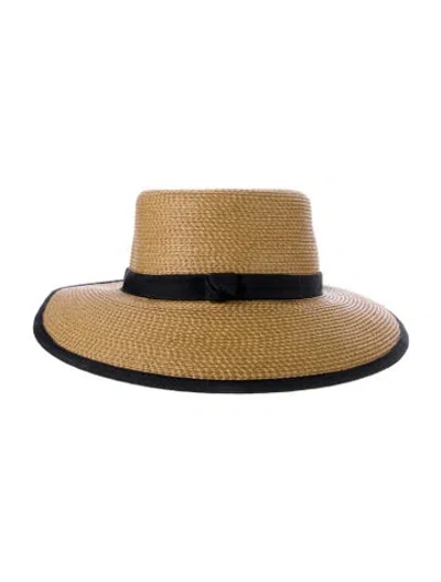 Pre-owned Eric Javits Straw Sun Hat