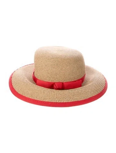 Pre-owned Eric Javits Straw Sun Hat