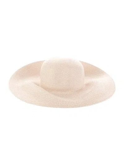 Pre-owned Eric Javits Straw Sun Hat In Neutral