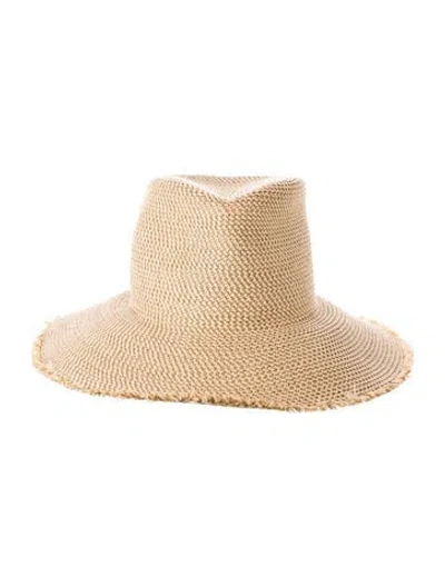 Pre-owned Eric Javits Straw Sun Hat  W/tags In Neutrals