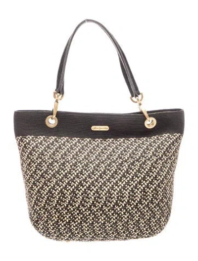 Pre-owned Eric Javits Straw Top Handle Bag In Neutrals