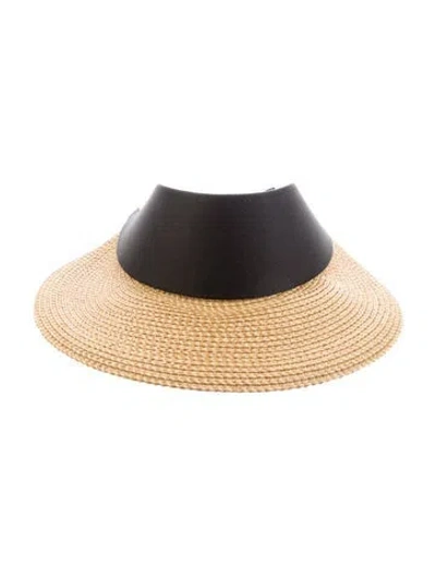 Pre-owned Eric Javits Straw Visor