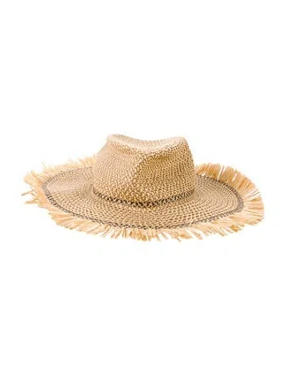 Pre-owned Eric Javits Summer Hat In Neutral