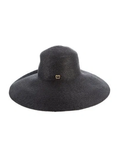 Pre-owned Eric Javits Sun Hat In Black