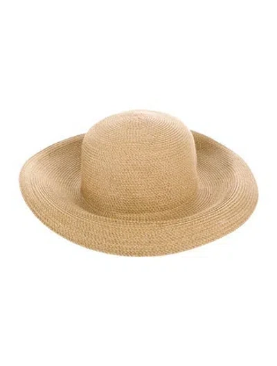 Pre-owned Eric Javits Sun Hat In Neutral