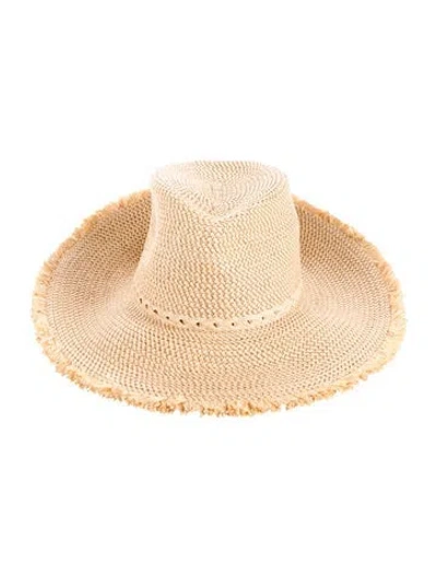 Pre-owned Eric Javits Sun Hat In Neutral